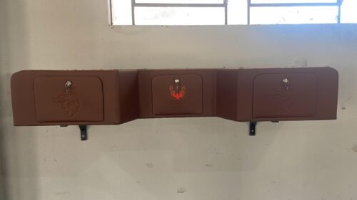 Maleiro Trabalhado Teto Alto Scania (Marron - Liso)
