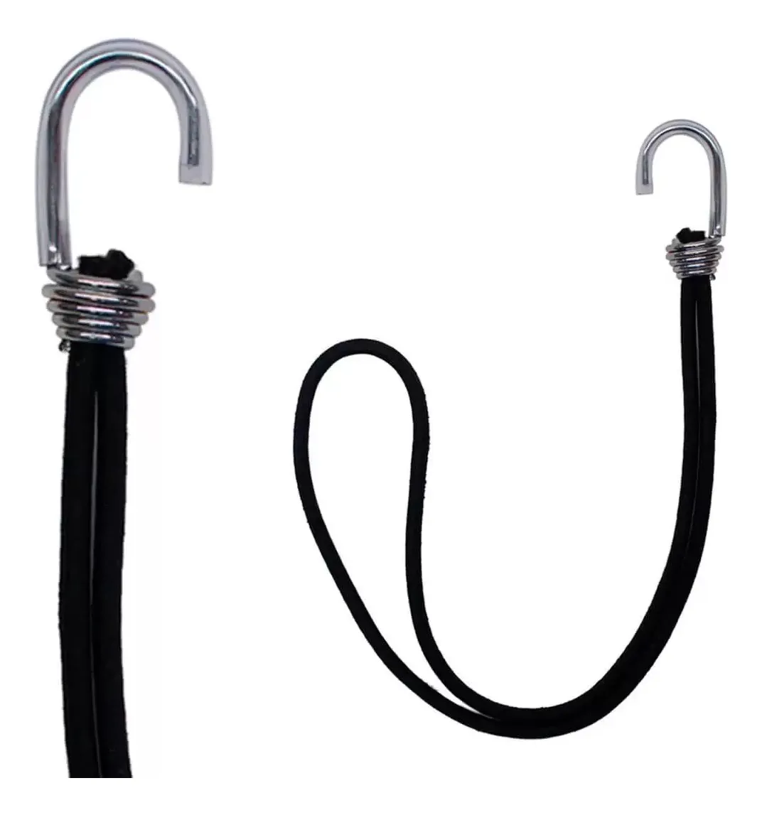 CORDA ELASTICA GANCHO SIMPLES PRETO - Image 3